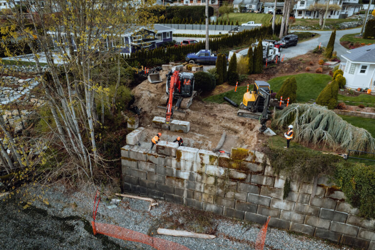 Retaining wall Services in Victoria BC